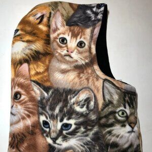 ZooFleece Cat Kittens Cats Kitty Meow Headgear Ski Mask Hood Face Balaclava
